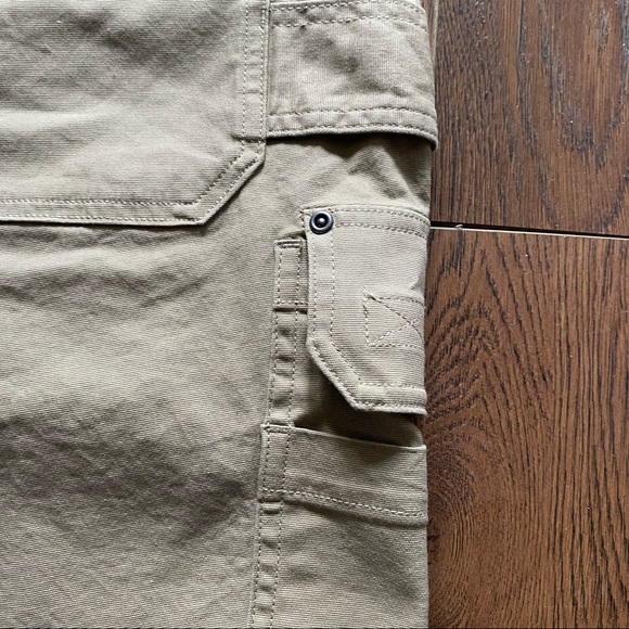 Duluth Trading Co Cargo Shorts 10” Tan New Flex Fire Hose Trim Fit Men’s Size 46 - Picture 6 of 12